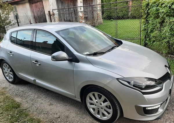 Renault Megane cena 34800 przebieg: 145550, rok produkcji 2014 z Biała małe 254